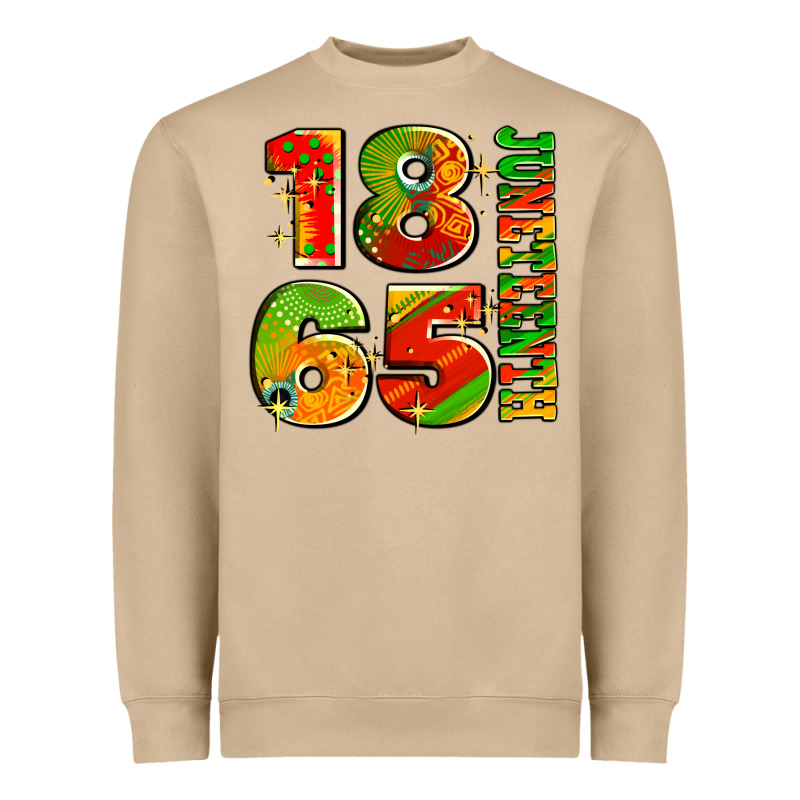 1865 Juneteenth Heavyweight Sweatshirt by AdoDesignShop | Teevron
