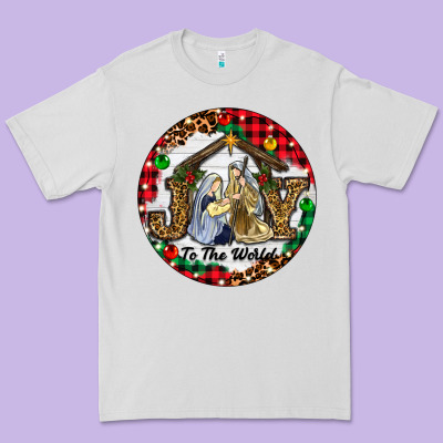 Premium Tee Christmas Joy To The World