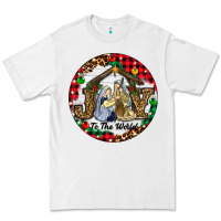 White Christmas Joy To The World Premium Tee - RanaPortraitStore