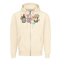 Sandshell easter gnomies Zipper Hoodie - MaliasSmallBusiness