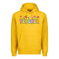 Lemon custom teacher flowers Premium Hoodie - JahusDesignShop