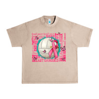French Oak pink out breast cancer volleyballs Urban Heavy Tee - AdoDesignShop