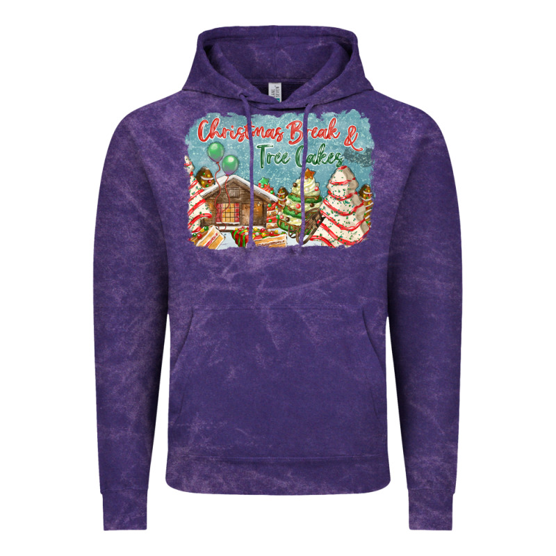 Christmas Break And Tree Cakes Vintage Hoodie by FaDigitalArtStudio | Teevron