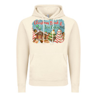 Vintage Artic christmas break and tree cakes Vintage Hoodie - FaDigitalArtStudio