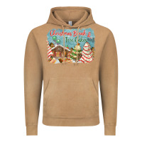Vintage Camel christmas break and tree cakes Vintage Hoodie - FaDigitalArtStudio