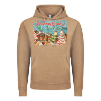 Vintage Coffee christmas break and tree cakes Vintage Hoodie - FaDigitalArtStudio