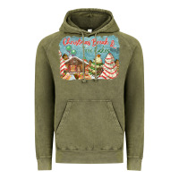 Vintage Olive christmas break and tree cakes Vintage Hoodie - FaDigitalArtStudio