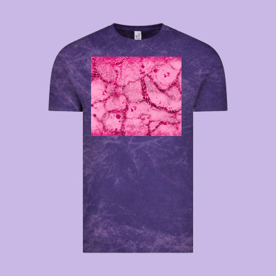 Pink Glitter Vintage Tee Designed By Jahusdesignshop