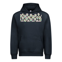 Navy retro smiley faces Urban Hoodie - TumblerDesignByShophia