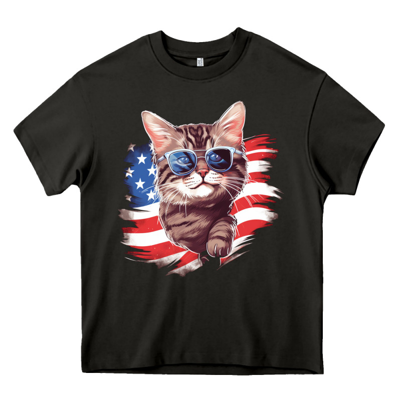 Cat2 Heavy Core Tee by Unal Design | Teevron