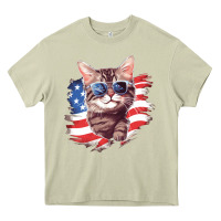 Mossy cat2 Heavy Core Tee - Unal Design