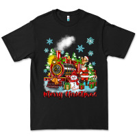 Black merry christmas polar express Premium Tee - Zillion Design Studio