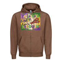 Chestnut i'm catchin' if you're throwin Zipper Hoodie - MaliasSmallBusiness