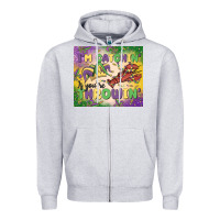 Heather Grey i'm catchin' if you're throwin Zipper Hoodie - MaliasSmallBusiness