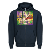 Navy i'm catchin' if you're throwin Zipper Hoodie - MaliasSmallBusiness
