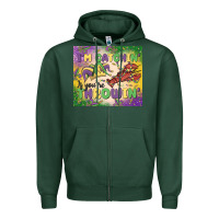 Sports Green i'm catchin' if you're throwin Zipper Hoodie - MaliasSmallBusiness