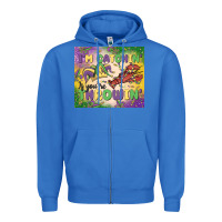 True Royal i'm catchin' if you're throwin Zipper Hoodie - MaliasSmallBusiness