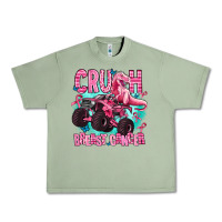 Oil Green crush breast cancer Urban Heavy Tee - AdoDesignShop