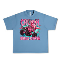 Pebble Blue crush breast cancer Urban Heavy Tee - AdoDesignShop