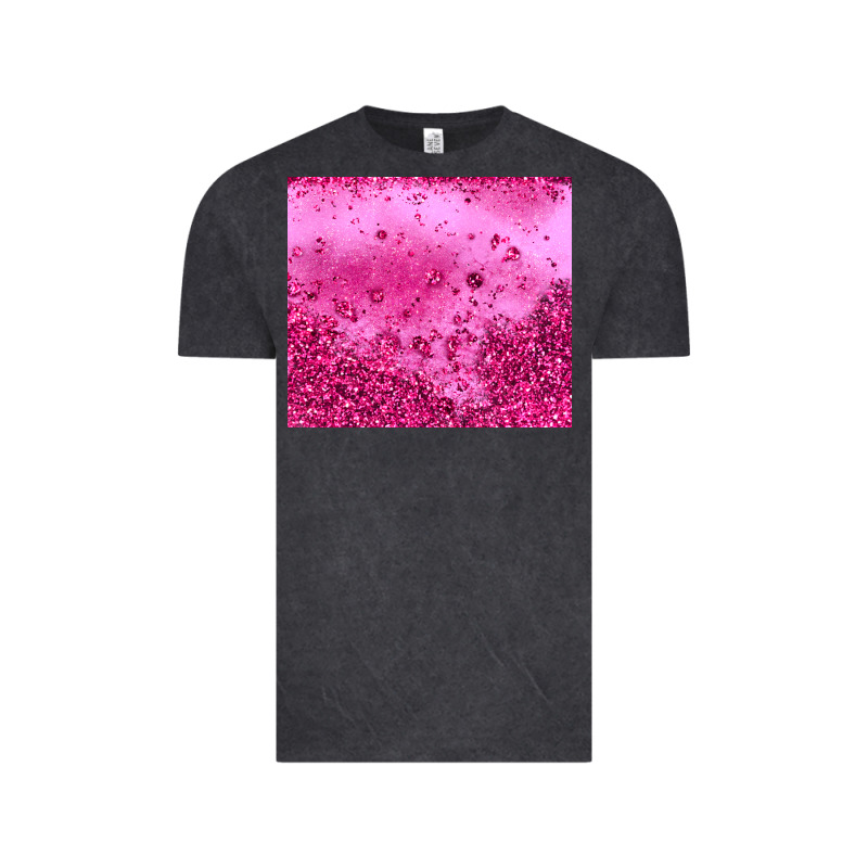 Pink Glitter Vintage Tee by JahusDesignShop | Teevron