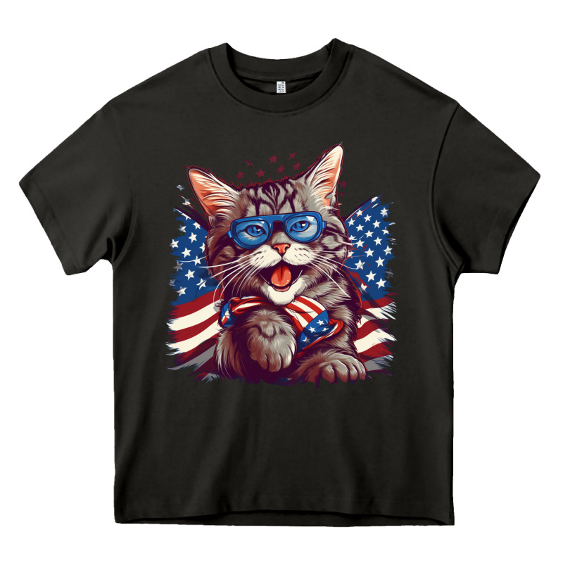 Cat4 Heavy Core Tee by Unal Design | Teevron