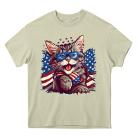 Mossy cat4 Heavy Core Tee - Unal Design
