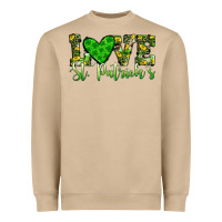 Mushroom love st patrick s heart Heavyweight Sweatshirt - JahusDesignShop