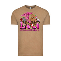 Valentines Day Lvn Licensed Vocational Nurse Vintage Tee | Teevron