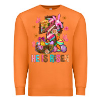 Carrot He Is Risen Easter Premium Sweatshirt - BundleAndBundleShop