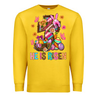 Lemon He Is Risen Easter Premium Sweatshirt - BundleAndBundleShop