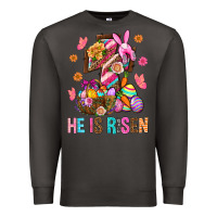 Smoke He Is Risen Easter Premium Sweatshirt - BundleAndBundleShop