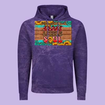 Sassy Little Soul  Skinny Metal Can Holder Vintage Hoodie Designed By Hra Design Shop