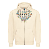 Sandshell 100 days of school Zipper Hoodie - MaliasSmallBusiness