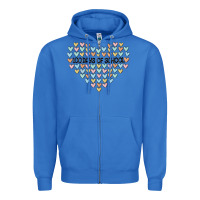 True Royal 100 days of school Zipper Hoodie - MaliasSmallBusiness