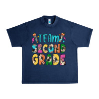 Navy team second grade Urban Heavy Tee - JahusDesignShop