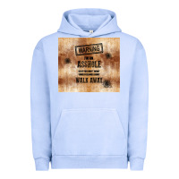 Pigment Grape Ice warning i'm an asshole with rusty background Urban Hoodie - TumblerDesignByShophia