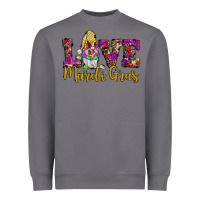 Storm love mardi gras gnome Heavyweight Sweatshirt - JahusDesignShop