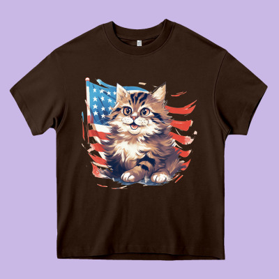 Cat3 Heavy Core Tee Designed By Unal Design