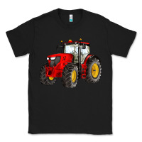 Black western farm tractor red Classic Tee - Artiststas