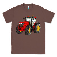 Chestnut western farm tractor red Classic Tee - Artiststas