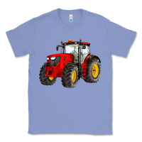 Colony Blue western farm tractor red Classic Tee - Artiststas