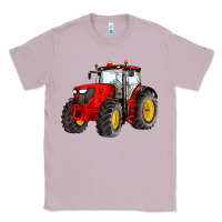 Lilac western farm tractor red Classic Tee - Artiststas