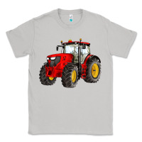 Moon Dust western farm tractor red Classic Tee - Artiststas