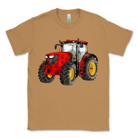 Toasted Coconut western farm tractor red Classic Tee - Artiststas
