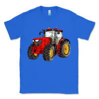 True Royal western farm tractor red Classic Tee - Artiststas