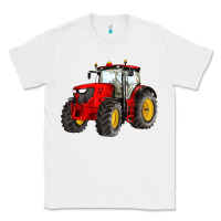 White western farm tractor red Classic Tee - Artiststas