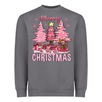 Storm pink merry christmas bbs Heavyweight Sweatshirt - BundleAndBundleShop