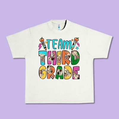 Team Third Grade Urban Heavy Tee Designed By Jahusdesignshop