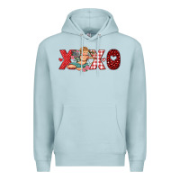 Blue Mist xoxo cupid Premium Hoodie - RanaPortraitStore