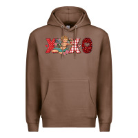 Chestnut xoxo cupid Premium Hoodie - RanaPortraitStore